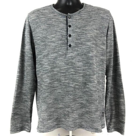 Boss Hugo Boss Mens Sz L Pullover Charcoal Gray - Picture 1 of 9